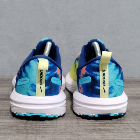 Brooks Revel 6 Rock n Roll Tie Dye Blue Womens Sz US 7 Athletic Lace Up Sneakers - Picture 5 of 13